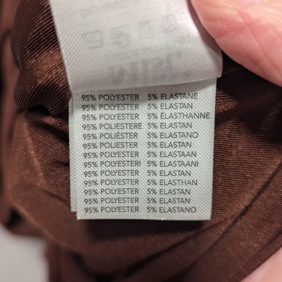 NWT Tiger Mist Chocolate Brown One-Shoulder Pia Dress Small/US 4 Chic - Picture 9 of 11